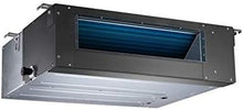 Dual Zone 12,000 + 18,000 BTU Concealed Duct Mini Split Air Conditioner and Heat Pump Full Set with 25ft Installation Kits