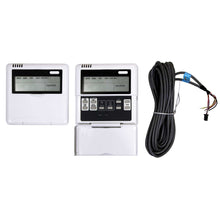 2-Zone Klimaire 20.8 SEER2 Multi Split Ceiling Cassette Ducted Air Conditioner Heat Pump System 12+24