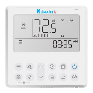 4 Ton Klimaire 16 SEER2 Central Ducted Split Hyper Heat Pump AC System