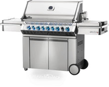 Napoleon Prestige PRO 665 Propane Gas Grill with Infrared Rear and Side Burners, Stainless Steel