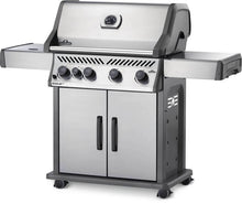 Napoleon Rogue XT 525 Propane Gas Grill with Infrared Side Burner, Stainless Steel