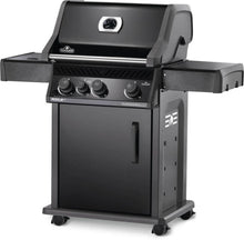 Napoleon Rogue XT 425 Propane Gas Grill with Infrared Side Burner, Black