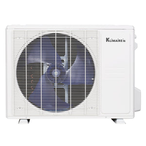 18,000 BTU 23 SEER2 Klimaire Floor-Ceiling Ductless Mini-Split Inverter Air Conditioner Heat Pump System 220V