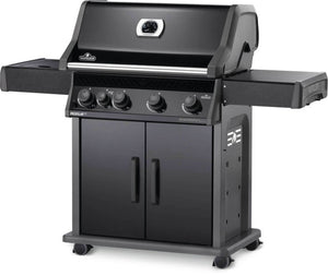 Napoleon Rogue XT 525 Natural Gas Grill with Infrared Side Burner, Black