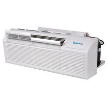 Klimaire PTAC 12,000 BTU Air Conditioner Heat Pump With 3.5kW Heater - 208-230V - 20A