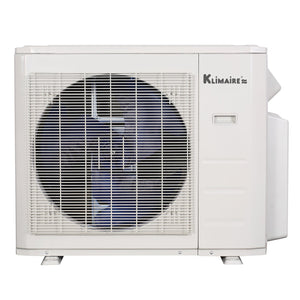 3-Zone Klimaire 23.9 SEER2 Multi Split Ceiling Cassette Air Conditoner Heat Pump System 12+12+24