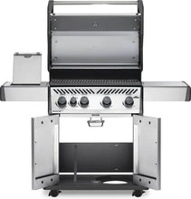 Napoleon Rogue XT 525 Propane Gas Grill with Infrared Side Burner, Stainless Steel