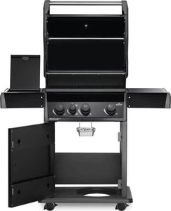 Napoleon Rogue XT 425 Propane Gas Grill with Infrared Side Burner, Black