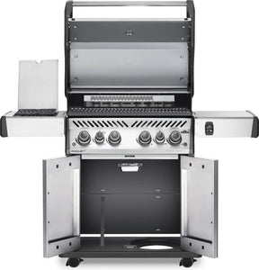 Napoleon Rogue SE 525 Natural Gas Grill with Infrared Rear and Side Burners, Stainless Steel