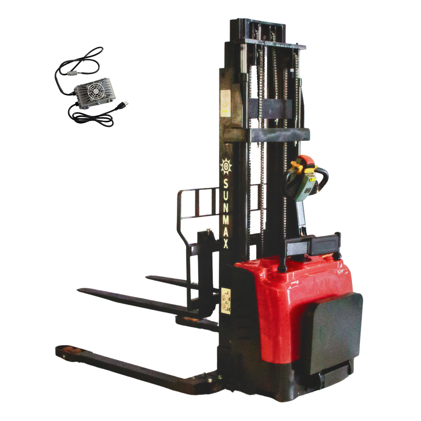 SUNMAX PS3300FE-4M Full-Electric Pallet Stacker – 157