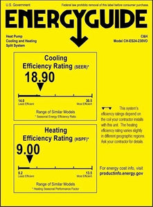 Cooper & Hunter 24,000 BTU 18.9 SEER Mini Split AC/Heating system Sophia Series 208/230V with 25ft Installation Kit