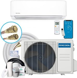 MRCOOL Easy Pro Ductless Heat Pump Split System - 18k BTU 18.5 SEER 230v DIY Mini Split w/ 16ft Lineset