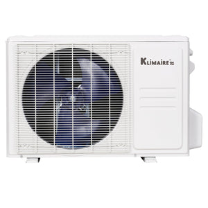 12,000 BTU 23.1 SEER2 Klimaire Wall-Mounted Hyper Heat Ductless Mini-Split Inverter Air Conditioner Heat Pump System 220V