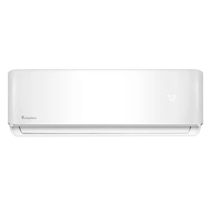 4-Zone Klimaire 23.9 SEER2 Multi Split Ceiling Cassette Wall Mount Air Conditioner Heat Pump System 12+12+12+12