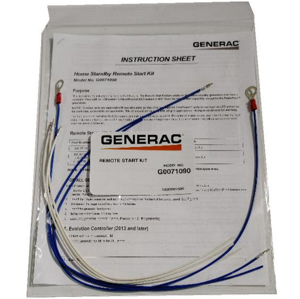 Generac Two Wire Start Kit