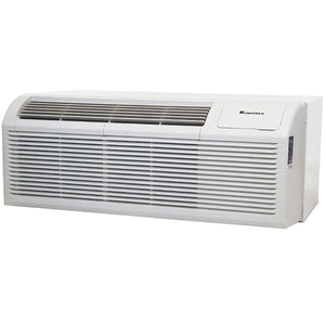 Klimaire PTAC 12,000 BTU Air Conditioner Heat Pump With 3.5kW Heater - 208-230V - 20A