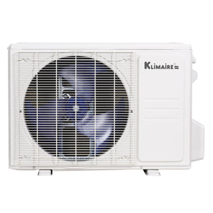 12,000 BTU 19 SEER2 Klimaire Ducted Recessed Mini-Split Inverter Air Conditioner Heat Pump System 220V