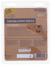 Generac Variable Nozzle 3000 PSI 5 Pack