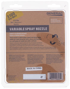 Generac Variable Nozzle 3000 PSI 5 Pack