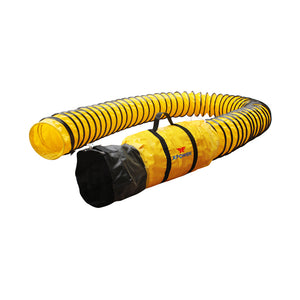 XPOWER 8DH25 Extra Flexible 8" Diameter 25 Ft Ventilation PVC Duct Hose