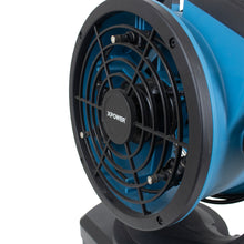 XPOWER FM-68W Multipurpose Oscillating Portable 3 Speed 11" Outdoor Cooling Misting Fan with Built-In Water Pump and Hose