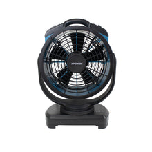 XPOWER FM-88W Multipurpose Oscillating Portable 3 Speed 14" Outdoor Cooling Misting Fan with Built-In Water Pump and Hose