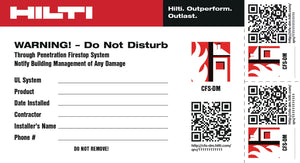 Identification Sticker QR (2000) Set