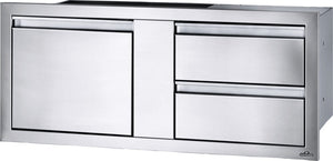 Napoleon 42" X 16" Single Door & Double Drawer Combo