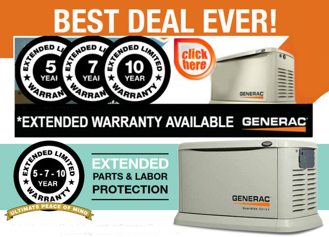 Generac 7 Year Liquid Cooled Extended Limited Warranty Extension - 70Kw To 150Kw