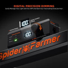 2025 Spider Farmer G7000 730W WiFi & Bluetooth App-Controlled Dimmable Cost effective Full Spectrum High Yield LED Grow Light for 4X4 / 5X5FT Grow Tent