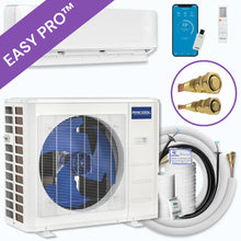 MRCOOL DIY 5th Gen EasyPro 24,000 BTU Single Zone Mini Split Complete System 230V with 16 ft. DIY Quick Connect Line Set and DIYPRO Cable, EZPRO-24-HP-23016D-O