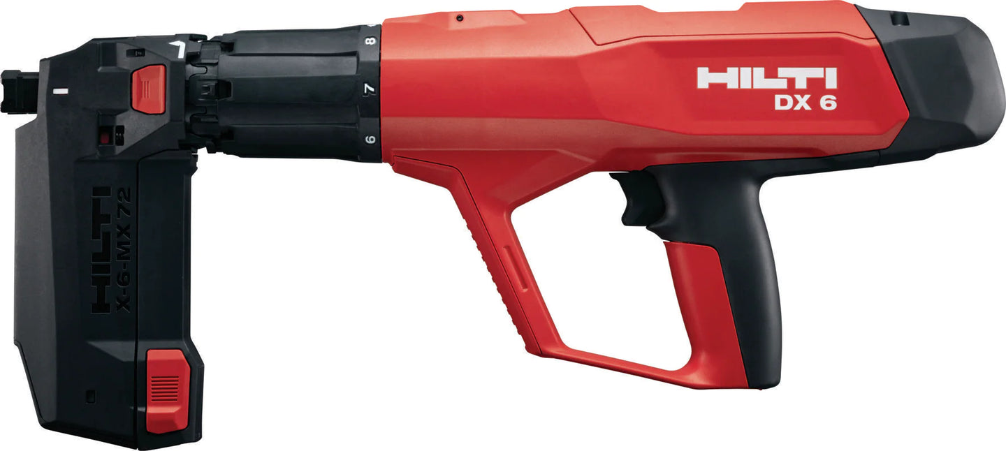DX 6 +X-U 16 MX+6.8/11 M10T (5K)  Powder-Actuated Tool With Magazine