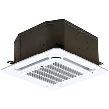 4-Zone Klimaire 23.9 SEER2 Multi Split Ceiling Cassette Floor-ceiing Air Conditioner Heat Pump System 12+12+12+24