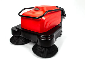 SANITMAX SM1050A 41" Battery Powered Walk-behind Floor Sweeper, Triple Brushes