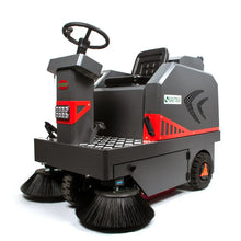 SANITMAX SM1250 49" Ride-on Industrial Floor Sweeper, 26 Gal Dustbin, 69000 Sqft/h Efficiency