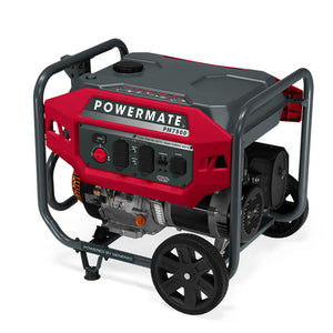 Powermate 7500W Portable Generator (49St), Manual-Start