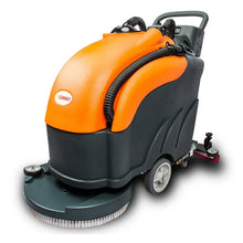 SANITMAX RT50 22" Walk-behind Commercial Floor Scrubber Dryer Machine, 30,000 sqft/h Cleaning Efficiency, 14.5-Gal Sewage Tank