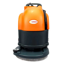 SANITMAX RT50 22" Walk-behind Commercial Floor Scrubber Dryer Machine, 30,000 sqft/h Cleaning Efficiency, 14.5-Gal Sewage Tank