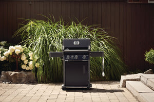 Napoleon Rogue XT 425 Natural Gas Grill with Infrared Side Burner, Black