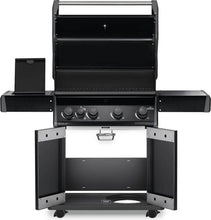 Napoleon Rogue XT 525 Propane Gas Grill with Infrared Side Burner, Black