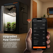 2026 New Spider Farmer SE5000 480W LED Grow Light Dimmable Bluetooth & WiFi Smart APP Control High Yields for 4x4FT Grow Tent - Your Grow Depot