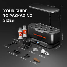 2025 Spider Farmer SmartG12 Hydroponic Gardening System Kit, APP and Wifi Controlled, 36W LED Grow Light,12 Pods Indoor Herb Garden, 6L Water Tank