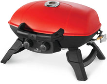 Napoleon TravelQ 285 Portable Propane Gas Grill with Griddle, Red