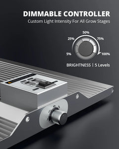 ViparSpectra 2024 Upgraded XS2000 250W LED Grow Light, include Daisy Chain Function