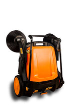 SANITMAX RT980 38" Manual Push Powered Floor Sweeper, 38,000 sqft/h, Triple Brushes