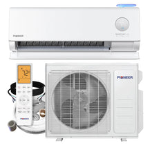 Pioneer Quantum Fresh 12,000 BTU 24 SEER2 High-Wall Ductless Mini-Split Fresh Air Conditioner Inverter Heat Pump Full Set