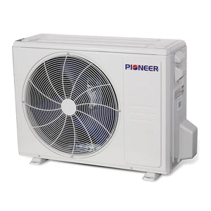 Pioneer® 24,000 BTU 19 SEER2 Ceiling Concealed Ducted Mini-Split Inverter++ Energy-Star Air Conditioner Heat Pump System Full Set 230V