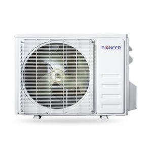 Pioneer Quantum Fresh 12,000 BTU 24 SEER2 High-Wall Ductless Mini-Split Fresh Air Conditioner Inverter Heat Pump Full Set