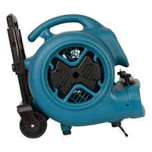 XPOWER P-630HC 1/2 HP 2980 CFM Air Mover, Dryer, Fan, Blower with Telescopic Handle, Wheels, Carpet Clamp