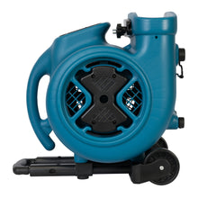 XPOWER P-630HC 1/2 HP 2980 CFM Air Mover, Dryer, Fan, Blower with Telescopic Handle, Wheels, Carpet Clamp